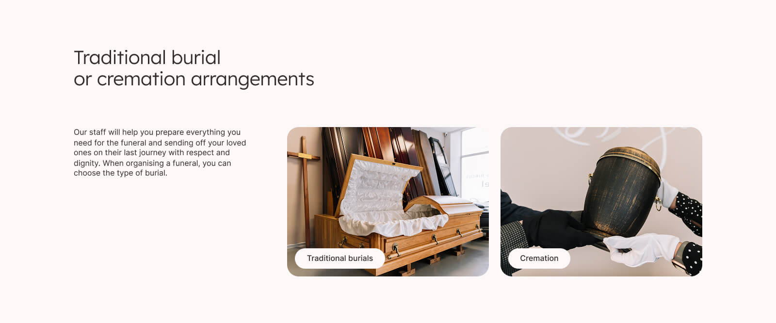 Empathetic and Functional Design for the Funeral Agency AngelAb Website