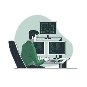 Skilled developers turn approved designs into functional websites