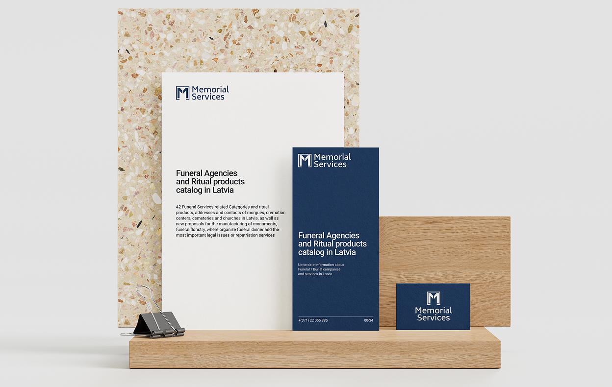 Examples of corporate identity in print