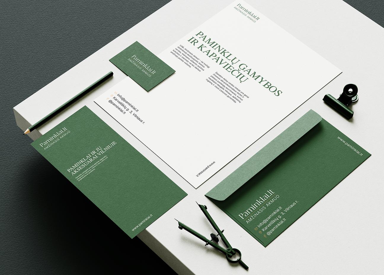 Development of a custom corporate identity