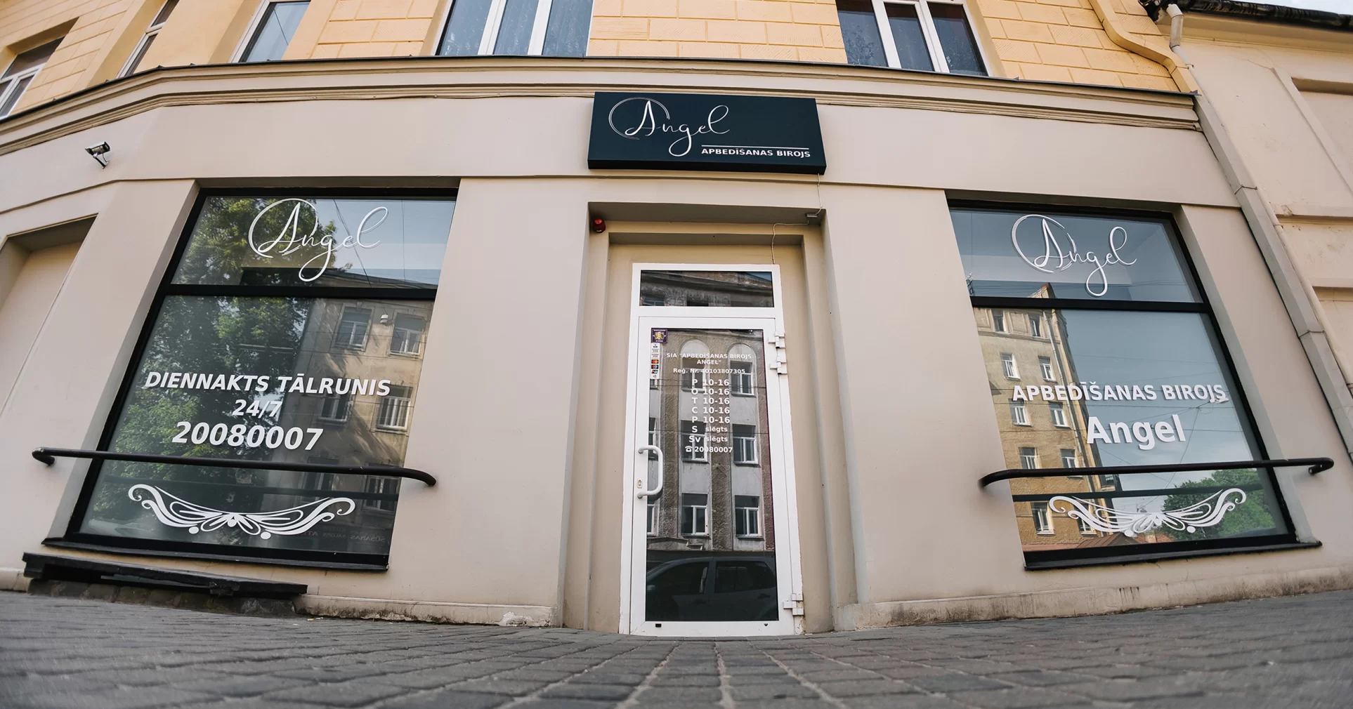 AngelAB Funeral bureau in Riga, Latgales iela 108, LV-1003 AngelAB beautifully designed bureau in Riga, Latgales iela 108, LV-1003